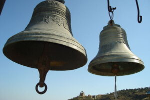 Bells of St. Nicholas Church at Narikala, Tbilisi, Georgia
