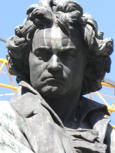 Monument to Beethoven in Vienna Photo: Yair-haklai (CC BY-SA 3.0)